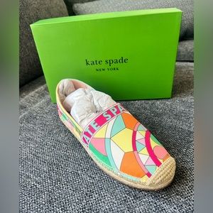 Kate Spade Geo Sun Espadrilles NIB